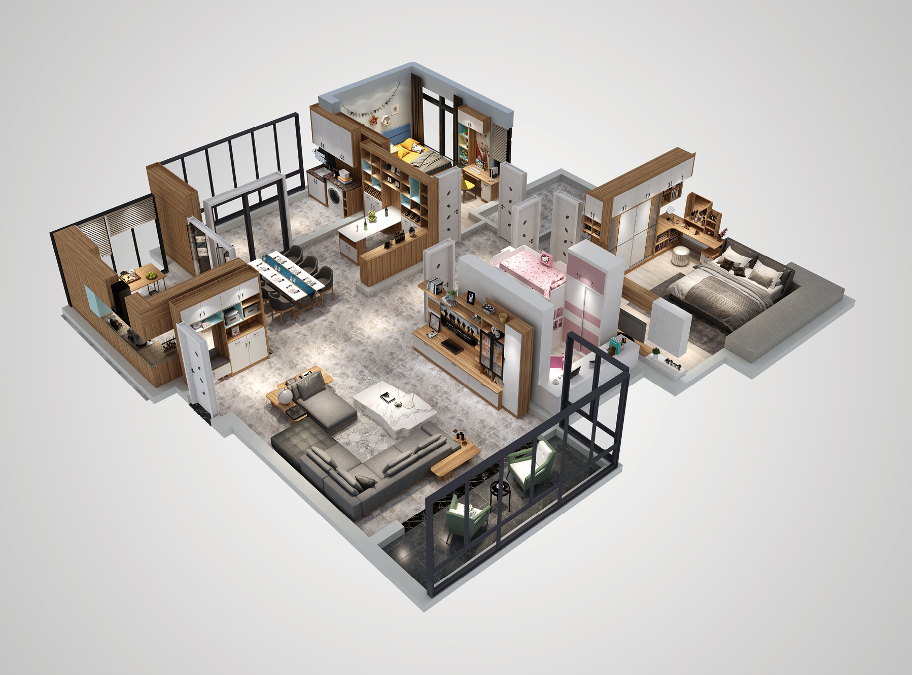 什么是全屋定制？全屋定制包括什么家具？